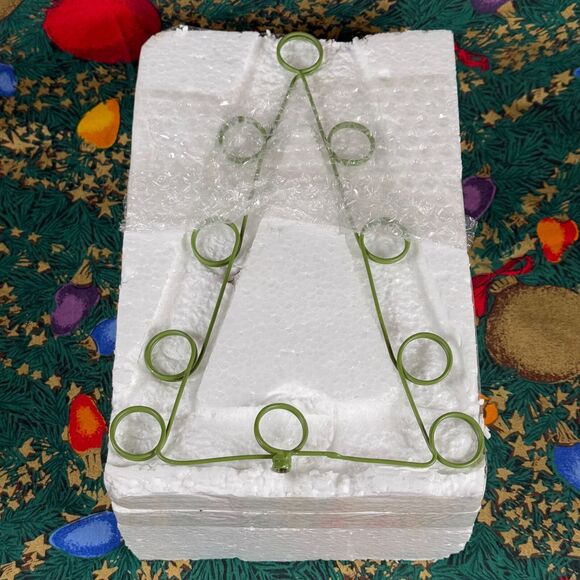 Dept 56 Billy Buttons Snowman With Tree Card Holder 2001 Super Rare with Box - Picture 15 of 16